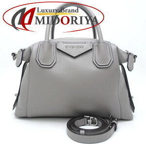 Givenchy ANTIGONA SOFT Tote Bag Gray Leather